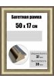 Рамка багетная для картин со стеклом 50 x 17 см, РБ-196