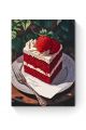 Алмазная мозаика на подрамнике «Любимый тортик» 50x40 см