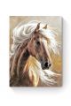 Алмазная мозаика на подрамнике «Савраска» 50x40 см
