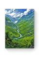 Алмазная мозаика на подрамнике «Рисовые поля» 50x40 см