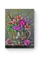 Алмазная мозаика на подрамнике «Кувшин цветов» 50x40 см