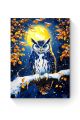 Алмазная мозаика на подрамнике «Совушка» 50x40 см