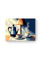 Алмазная мозаика на подрамнике «Ранний кофе» 50x40 см
