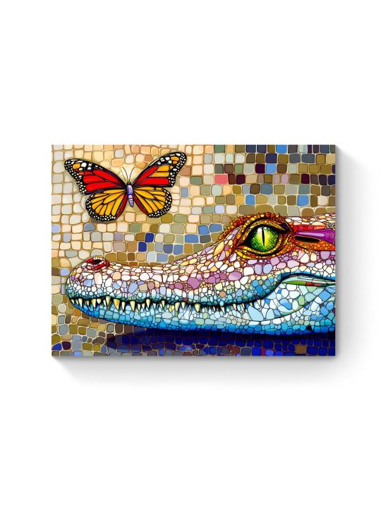 Алмазная мозаика на подрамнике «Коллаж» 50x40 см