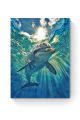 Алмазная мозаика на подрамнике «Дельфин» 50x40 см, 50 цветов
