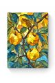 Алмазная мозаика на подрамнике «Золотое яблоко» 40x30 см, 50 цветов