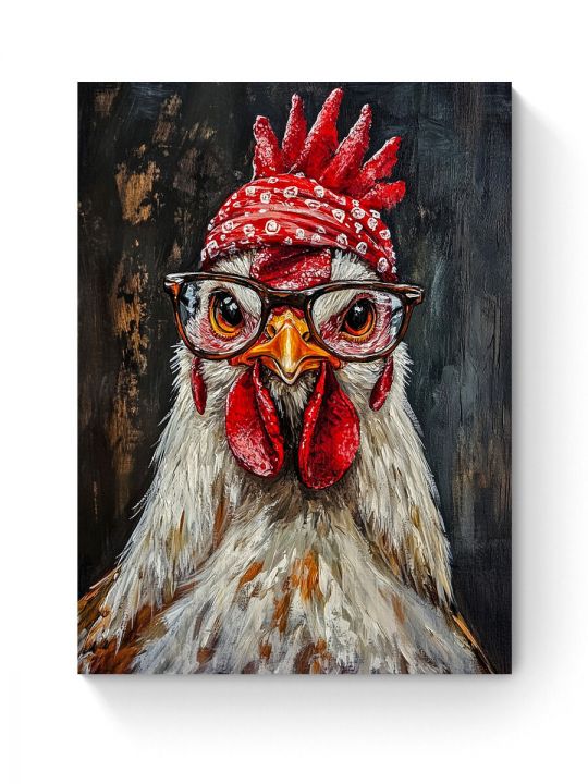 Алмазная мозаика на подрамнике «Цыпочка» 50x40 см