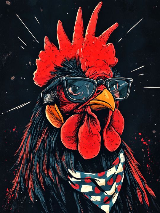 Алмазная мозаика без подрамника «Петруччо» 25x20 см