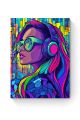 Алмазная мозаика на подрамнике «Кислотный стайл» 50x40 см, 50 цветов