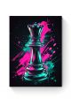 Алмазная мозаика на подрамнике «Ферзь» 50x40 см