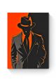 Алмазная мозаика на подрамнике «Мистер Икс» 50x40 см