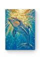 Алмазная мозаика на подрамнике «Дельфин» 50x40 см