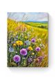 Алмазная мозаика на подрамнике «Полевые цветы» 40x30 см, 50 цветов