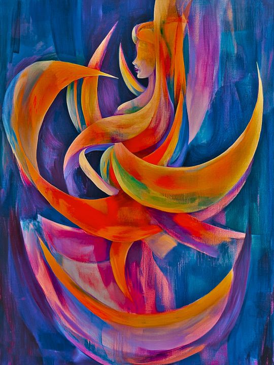 Алмазная мозаика без подрамника «Метаморфозы» 50x40 см