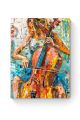 Алмазная мозаика на подрамнике «Виолончелистка» 50x40 см