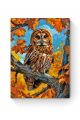 Алмазная мозаика на подрамнике «Совушка» 35x25 см, 50 цветов