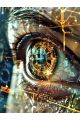 Алмазная мозаика без подрамника «Глаз будущего» 130x100 см