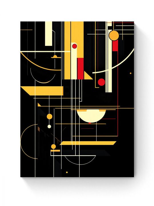 Алмазная мозаика на подрамнике «Геометрия» 50x40 см