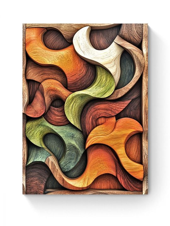 Алмазная мозаика на подрамнике «Цвет дерева» 50x40 см