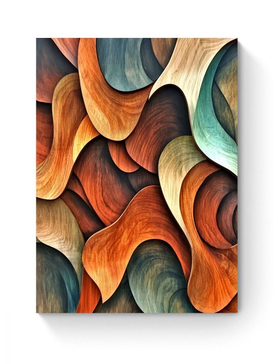Алмазная мозаика на подрамнике «Цвет дерева» 50x40 см