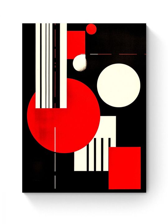 Алмазная мозаика на подрамнике «Геометрия» 50x40 см