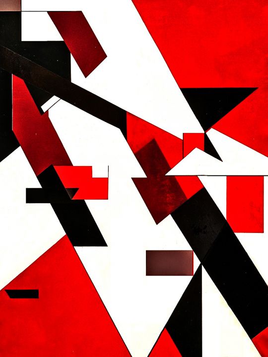 Алмазная мозаика без подрамника «Геометрия» 50x40 см