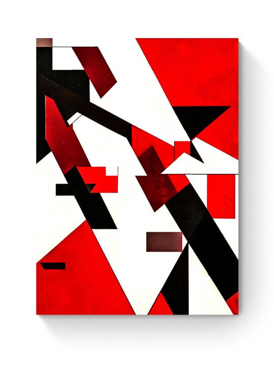 Алмазная мозаика на подрамнике «Геометрия» 50x40 см