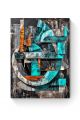 Алмазная мозаика на подрамнике «Абстракция» 50x40 см