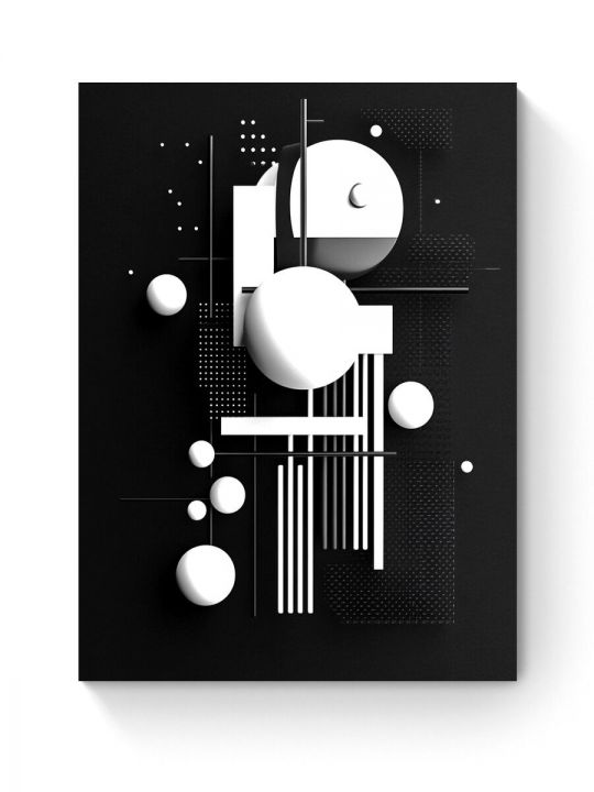 Алмазная мозаика на подрамнике «Геометрия» 50x40 см