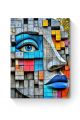 Алмазная мозаика на подрамнике «Лик стрит-арт» 50x40 см