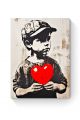 Алмазная мозаика на подрамнике «Мальчуган» 50x40 см