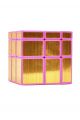 Кубик зеркальный «Ice Qilin Mirrior» розовый с золотом