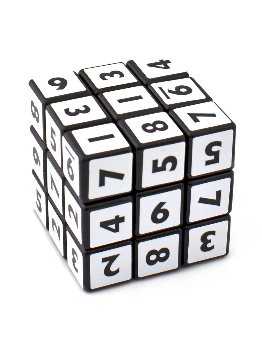 Купить кубик Рубика «Sudoku 3 x 3 cube» 3x3x3 чёрный - gamestil.ru