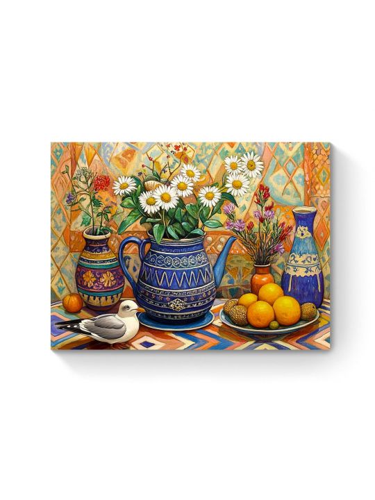 Алмазная мозаика на подрамнике «Натюрморт» 50x40 см
