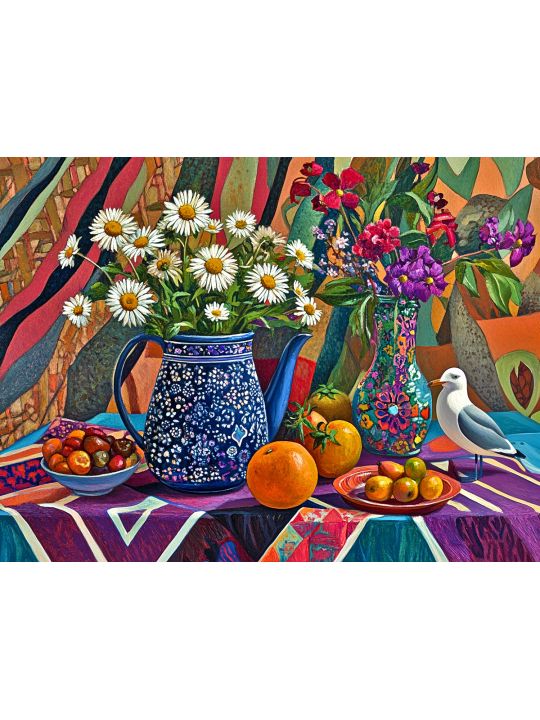 Алмазная мозаика без подрамника «Натюрморт» 50x40 см