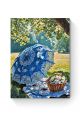 Алмазная мозаика на подрамнике «Чаепитие в саду» 50x40 см