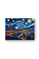 Алмазная мозаика на подрамнике «Звездный мост» 50x40 см