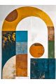 Алмазная мозаика без подрамника «Арка» 50x40 см