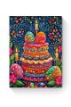 Алмазная мозаика на подрамнике «Кулич на пасху» 50x40 см