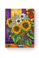 Алмазная мозаика на подрамнике «Подсолнухи» 50x40 см
