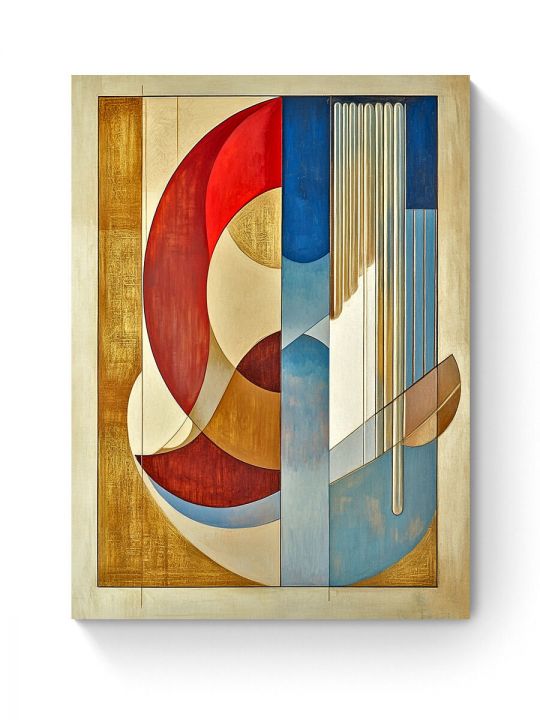 Алмазная мозаика на подрамнике «Абстракционизм» 50x40 см