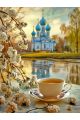 Алмазная мозаика без подрамника «Воскресное утро» 50x40 см