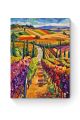 Алмазная мозаика на подрамнике «Виноградники» 50x40 см