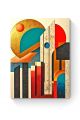 Алмазная мозаика на подрамнике «Конструктивизм» 50x40 см