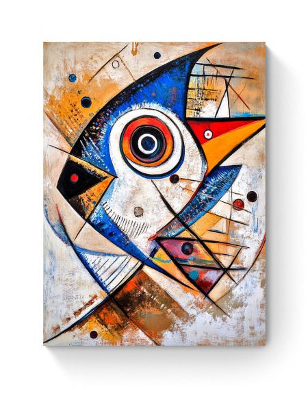 Алмазная мозаика на подрамнике «Рыба» 40x30 см