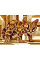 Алмазная мозаика без подрамника «Котёнок» 50x40 см