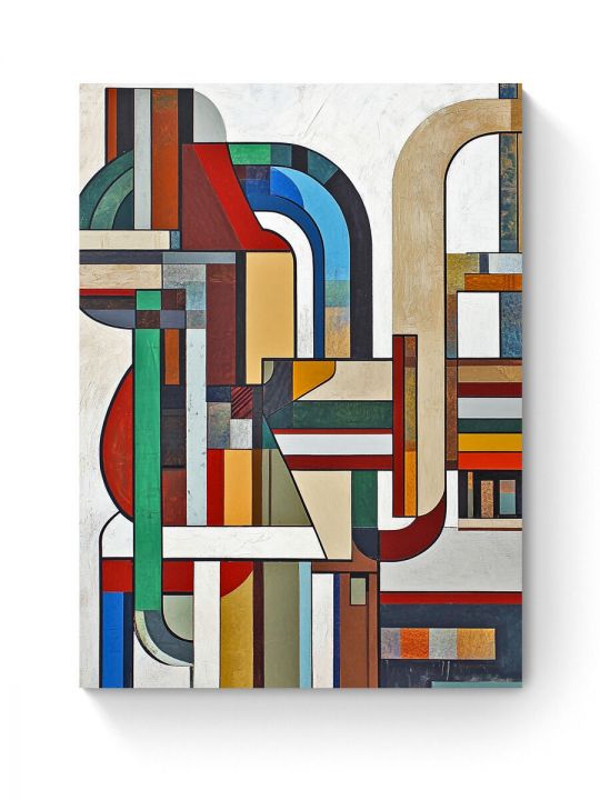 Алмазная мозаика на подрамнике «Конструктивизм» 50x40 см