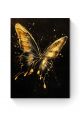 Алмазная мозаика на подрамнике «Золотая бабочка» 50x40 см