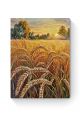 Алмазная мозаика на подрамнике «Пшеничное поле» 80x60 см