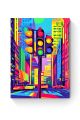 Алмазная мозаика на подрамнике «Светофор» 40x30 см